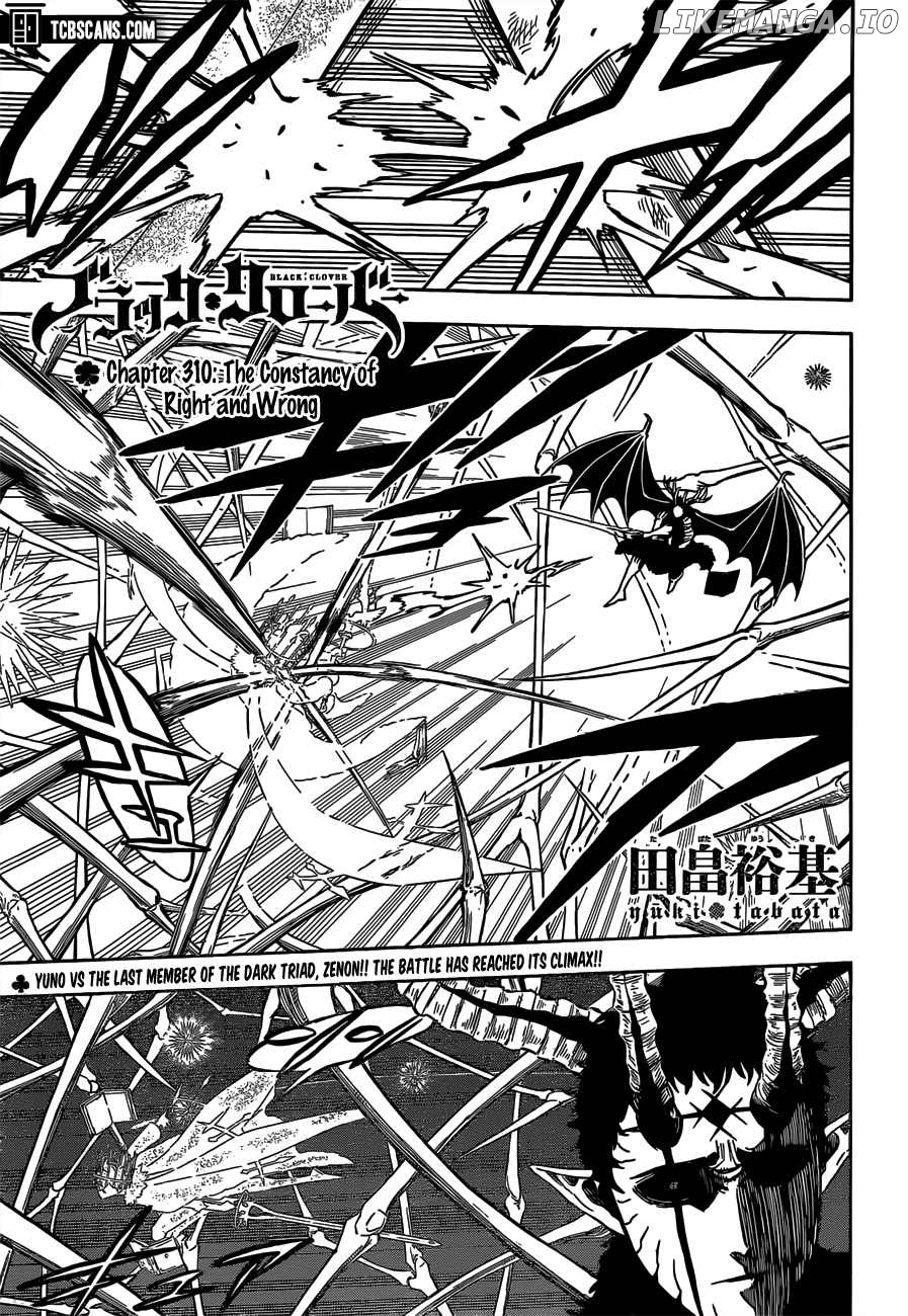 Black Clover chapter 310 image 01